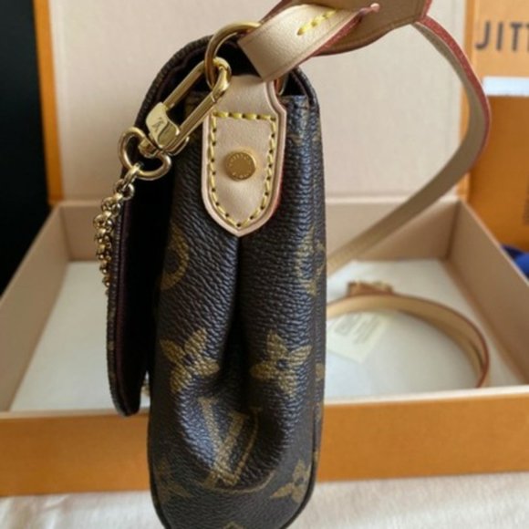 100% Authentic Louis Vuitton Favorite MM Monogram - Picture 6 of 8